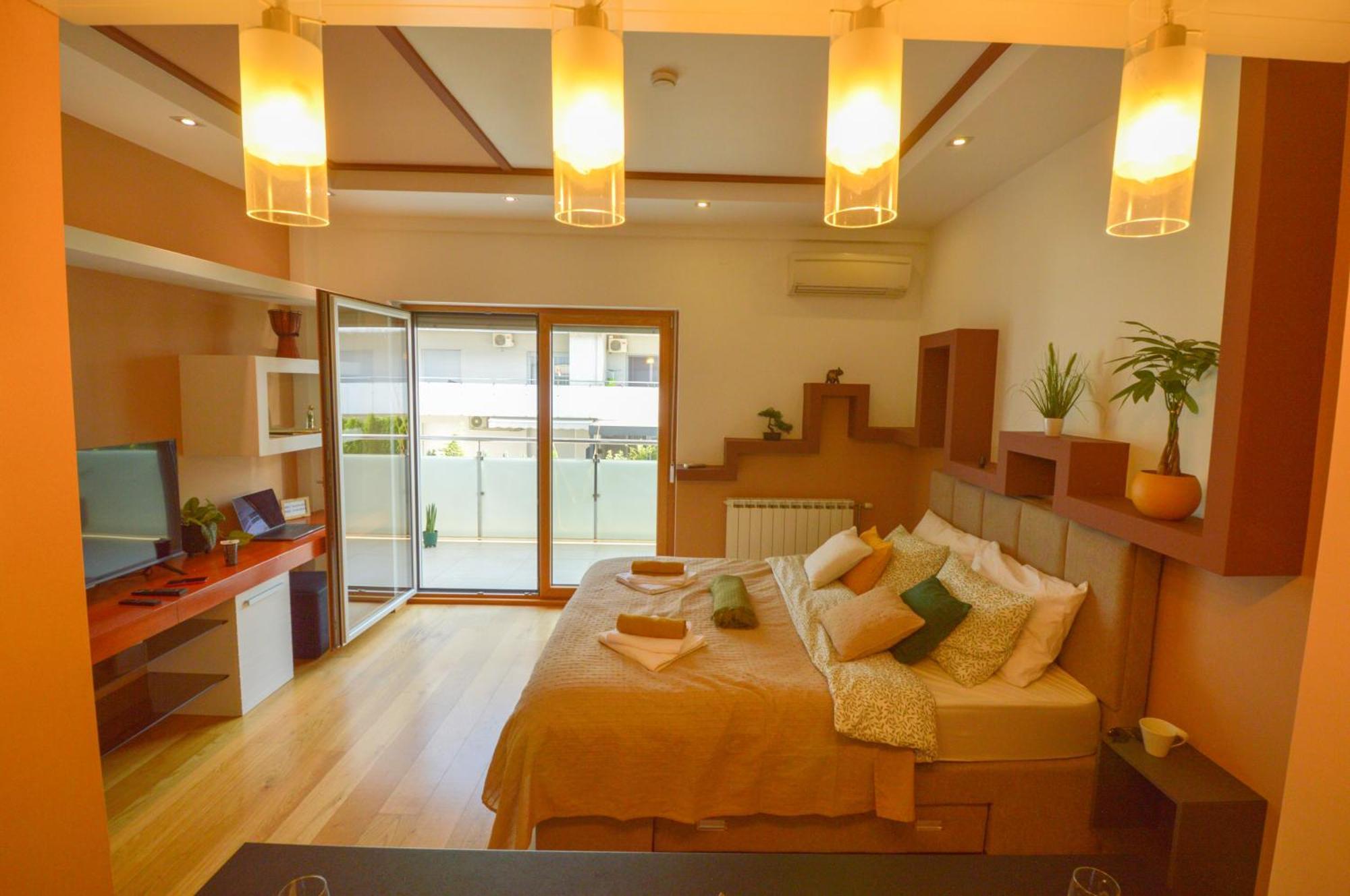 Spacious Studio Park City Novi Sad Dış mekan fotoğraf