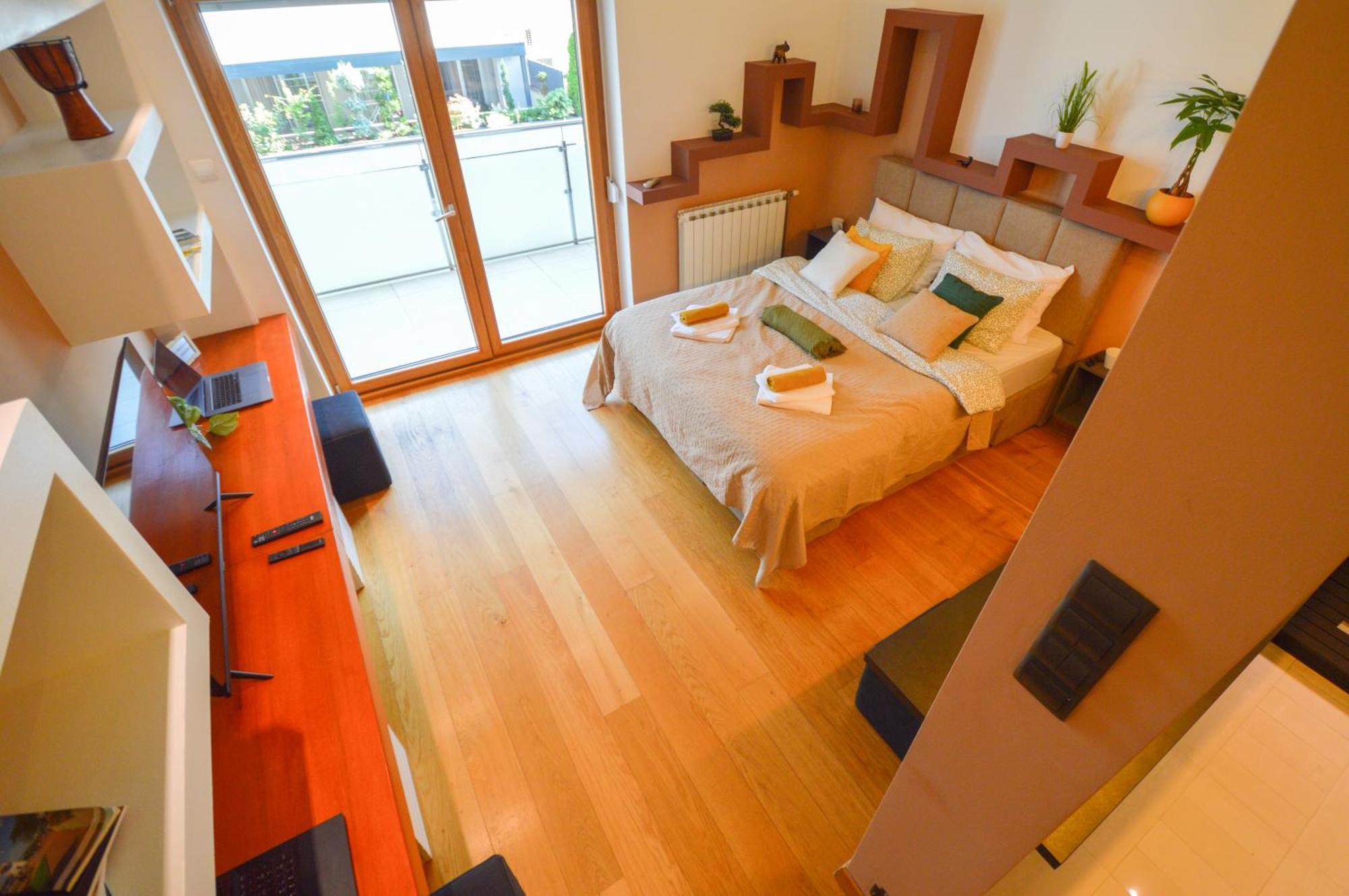 Spacious Studio Park City Novi Sad Dış mekan fotoğraf