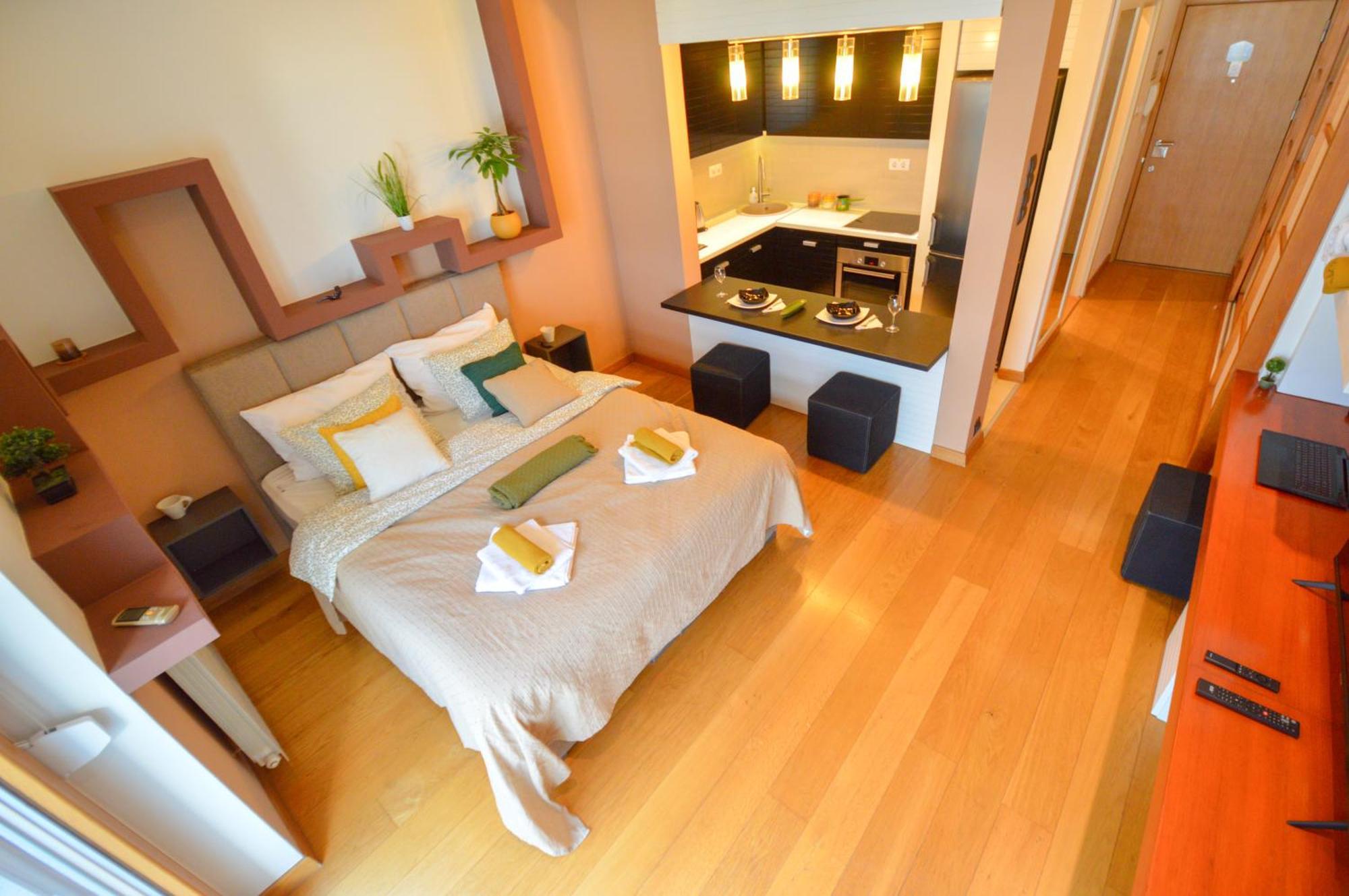 Spacious Studio Park City Novi Sad Dış mekan fotoğraf